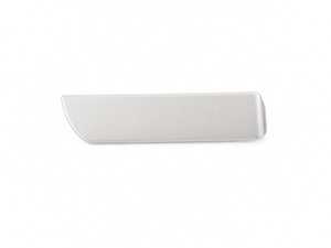 ES#319508 - 1K1858420Z88 - Dashboard Trim - Brushed Stainless Steel - Trim located directly to the right of the steering wheel - Genuine Volkswagen Audi - Volkswagen