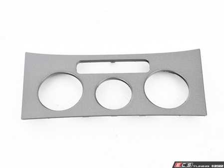 ES#344149 - 3C0863099E3H5 - Console Trim Panel - Matte Chrome - Genuine Volkswagen Audi - Volkswagen