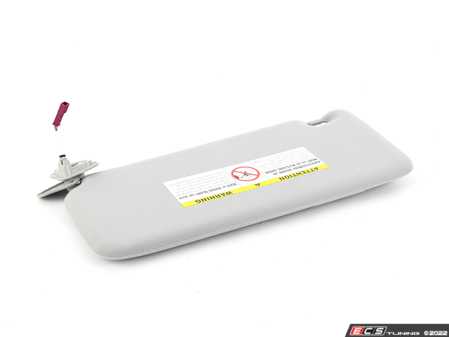 ES#87084 - 51168237108 - Sun Visor Make-up Lamp - Right - Hellgray - Genuine BMW - BMW