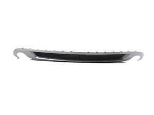 ES#2143050 - 8k0898019 - S-Line Rear Diffuser Kit - Platinum Grey With Honeycomb Trim - Featuring dual exit / single tip exhaust provisions - Genuine Volkswagen Audi - Audi