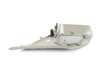 ES#111005 - 51436955501 - Sky Grey D-Pillar Trim - Left - Replacement interior D-pillar trim - Genuine BMW - BMW