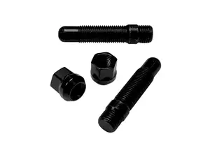 55mm Bullet Nose Stud & Nut Bundle - Cone Seat - Set Of 20