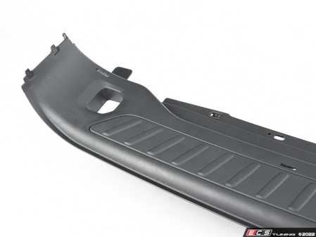ES#4198881 - 51477936979 - Loading Sill Cover - Black - Genuine BMW - BMW