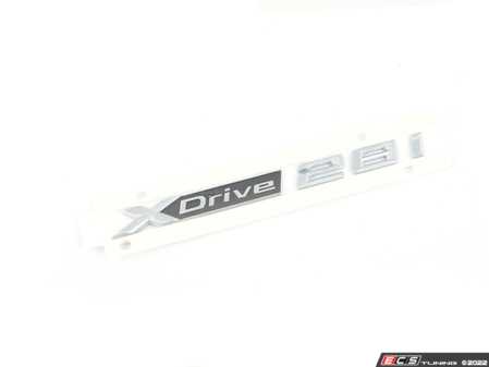 ES#2994386 - 51147452538 - Emblem - "xDrive28i" for Door - Genuine BMW - BMW