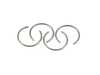 ES#3996263 - 11259468869 - Piston W/ Rings Kit Set of Four - ( 0 Size )  - Stock size piston with rings and hardware - Genuine MINI - MINI