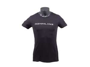 ES#4505785 - AP20.WSTD.M - Women's Standard Rennline T-Shirt - Medium - Features a plasticharge printing process that removes the pigment of the fabric leaving the Rennline logo - Rennline - Audi BMW Volkswagen Mercedes Benz MINI Porsche