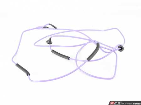 ES#414684 - 7L0616719E - Air Pipe - Front Left - violet - Connects to the air compressor to the left front air spring - Genuine Volkswagen Audi - Audi