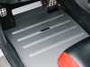 ES#4505806 - TM58.SILVER - Silver Rennline Track Mat - Driver Side - Protect your carpet and give your Mercedes a race-inspired look - Rennline - Mercedes Benz