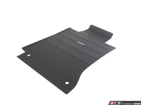 ES#4505807 - TM58.Black - Black Rennline Track Mat - Driver Side - Protect your carpet and give your Mercedes a race-inspired look - Rennline - Mercedes Benz