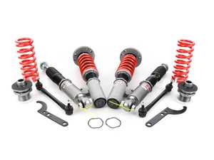 ES#3438333 - MRS1404 - Mono RS Coilover Kit - Adjustable Dampening - Monotube coilovers that give full length adjustment, 32-level Dampening, and front camber plates! - GODSPEED - BMW