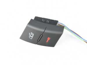 ES#371752 - 4B29621075PR - Door Lock Switch - Right - Located in the front door panel - Genuine Volkswagen Audi - Audi