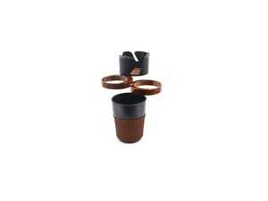 ES#4505873 - 51160397288 - Swivel Cup Holder Mahogany - Cup Mounted  - (NO LONGER AVAILABLE) - Mounts in the factory lower cup holders - Bremmen Parts - 