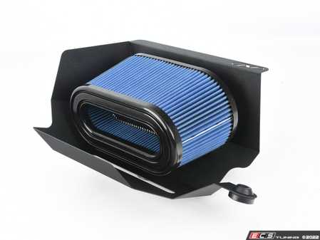 ES#4491492 - 65.10.06B - P-Flo Air Intake Kit - Black Pipe - Blue Oiled Filter - Produce more HP, improve throttle response, and generate more intake/diverter valve volume. - Neuspeed - Audi Volkswagen