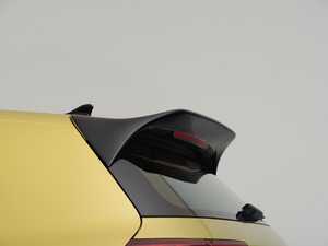 ES#4489174 - 015166LA01-01 -  MK8 GTI Hatch Spoiler Extension - Gloss Black  - Add aggressive styling with our In-House Engineered Gloss Black Rear Hatch Spoiler! - ECS - Volkswagen