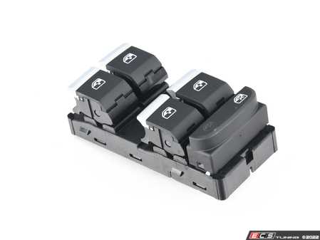 ES#3088008 - 8W0959851E5PR - Front Window Switch - Driver Side  - Bring your windows back to life - Genuine Volkswagen Audi - Audi