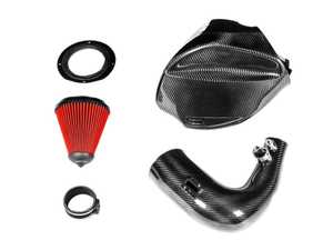 ES#4505878 - EVEG20B48V2INT - Eventuri B48 Black Carbon Intake System - Replace your restrictive intake with this Carbon Fiber Eventuri intake for optimzed air flow to the turbo! - Eventuri - BMW
