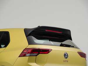 ES#4489292 - 015166LA01-02 -  MK8 GTI Hatch Spoiler Extension - Textured Black  - (NO LONGER AVAILABLE) - Add aggressive styling with our In-House Engineered Textured Black Rear Hatch Spoiler! - ECS - 