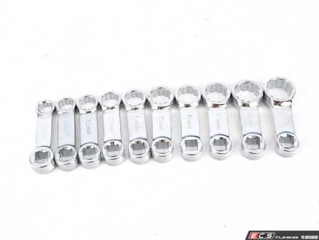 ES#4465171 - 910MTAS - 10 Pc. 3/8" Dr. Metric Torque Adapter Set - Used with a torque wrench to access obstructed fasteners - Sunex - Audi BMW Volkswagen Mercedes Benz MINI Porsche