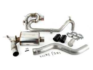 ES#4043396 - 3010-33038 - AWE Touring Edition Axle-back Exhaust - Diamond Black Tips (90mm) - Elevate the sound and driving experience of your BMW F22 M235i or M240i with the AWE Tuning Touring Edition Axle-Back Exhaust. - AWE - BMW