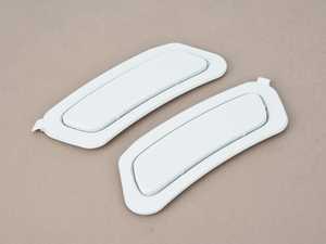 ES#4492747 - MK8GOLF-FREF-PW - IND MK8 Painted Front Reflector Set - Pure White - Replace those ugly orange reflectors with color-matched reflector deletes made from VW factory cores! - IND - Volkswagen