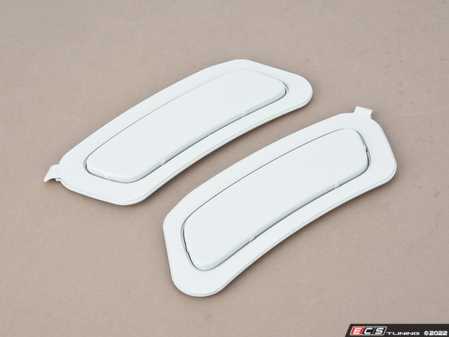 ES#4492747 - MK8GOLF-FREF-PW - IND MK8 Painted Front Reflector Set - Pure White - Replace those ugly orange reflectors with color-matched reflector deletes made from VW factory cores! - IND - Volkswagen