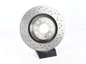 Cross Drilled UV Coated Brake Rotor