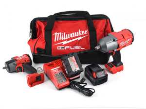 ES#4368549 - 2988-22 - HTIW/MTIW Auto Combo Kit - (NO LONGER AVAILABLE) - MORE POWERFUL (2767-20) Up to 1400 ft-lbs Breakaway Torque - Milwaukee - 