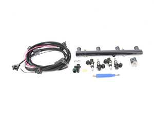 ES#4447341 - 601-0178 - Precision Raceworks MPI Kit With Flex Fuel Capability - 925CC Injectors - Black - MPI kit including 925CC injectors for adding E85 capability to your vehicle - Precision Raceworks - Audi Volkswagen