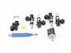 ES#4447341 - 601-0178 - Precision Raceworks MPI Kit With Flex Fuel Capability - 925CC Injectors - Black - MPI kit including 925CC injectors for adding E85 capability to your vehicle - Precision Raceworks - Audi Volkswagen