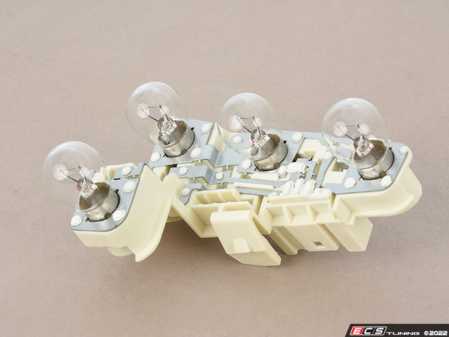 ES#4500094 - 63216937473 - Tail Light Bulb Holder - Left Outer - Houses the light bulbs in the outer tail light - URO - BMW