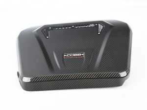 ES#4505264 - 4V2600 - Redline Carbon Fiber Engine Cover - Constructed of solid carbon fiber featuring a 2x2 twill weave pattern. - CobbTuning - Audi Volkswagen