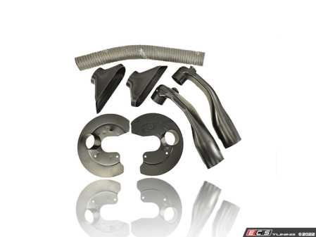ES#4504821 - 11674 - AAF Brake Cooling Duct Kit - E46 Non-M - An excellent way to keep your brakes cool to reduce overheating - Advanced Auto Fabrication - BMW