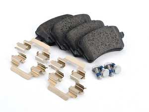 ES#4490390 - 8K0698451D - Premium Low-Met OE Equivalent Pad - Rear - Quality brake pads from an original equipment supplier - Brembo - Audi