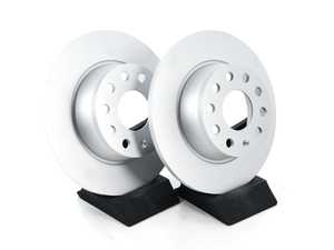 ES#3569993 - 5QN615601AKT -  Rear Brake Rotors - Pair (272x10) - Factory replacement rotors - Genuine Volkswagen Audi - Volkswagen