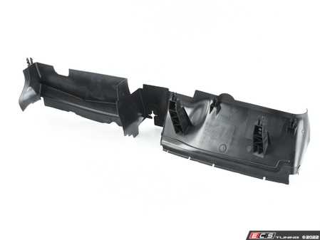 ES#4148506 - 3CM121330B - Lower Radiator Air Duct  - Air duct that directs air flow to the radiator - Genuine Volkswagen Audi - Volkswagen