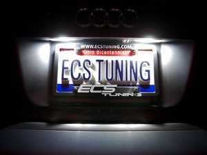 ES#252846 - T10W37KT-2 - LED License Plate Bulb - Pair - Featuring built in resistors, making these a simple plug and play procedure - ZiZa - Audi