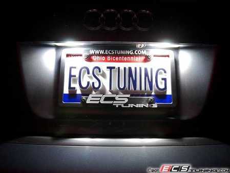 ES#252846 - T10W37KT-2 - LED License Plate Bulb - Pair - Featuring built in resistors, making these a simple plug and play procedure - ZiZa - Audi