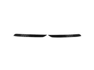 ES#4476222 - 001185LA01 - MK8 GTI/Golf R Gloss Black Rear Bumper Fog Lights Trim - Delete your stock reflectors and add a clean cosmetic upgrade for your MK8 - ECS - Volkswagen