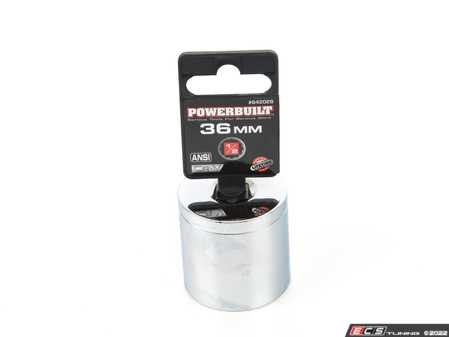 ES#3238888 - 642028 - 1/2" DR. 36MM 12PT SOCKET - Powerbuilt - 