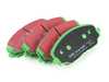 ES#4069628 - DP63087 - Front Greenstuff Performance Brake Pad Set - Designed as a mildly upgraded pad, great for an afternoon of sporty driving. - EBC - Volkswagen