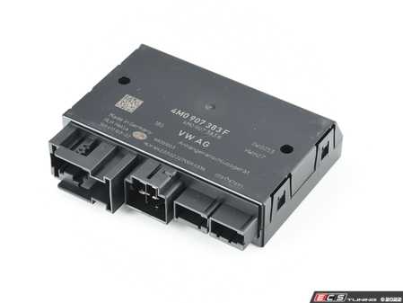 ES#3417370 - 4M0907383F - Trailer Detection Control Unit - Commonly located behind the luggage compartment lining - Genuine Volkswagen Audi - Audi