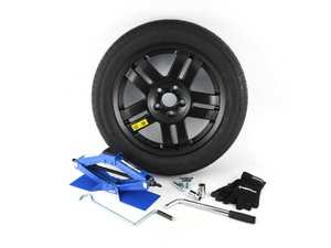 ES#4499570 - tm3spare17ktKT - TESLA MODEL 3 SPARE WHEEL AND TIRE 17X4 165/70R17 W/ JACK AND LUG WRENCH - EVANNEX - 