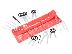 ES#4337223 - 5400 - 18 Pc. Radio Removal Kit - Helpful tool to make radio removal a breeze. - CTA Tools - Audi BMW Volkswagen Mercedes Benz MINI Porsche