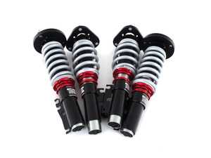 ES#4349997 - 016119LA01 - Porsche 986 Boxster Adjustable Damping Coilovers - Features 32 way adjustable damping, variable length, zinc-coated shock bodies and adjustable camber mounts - ECS - Porsche