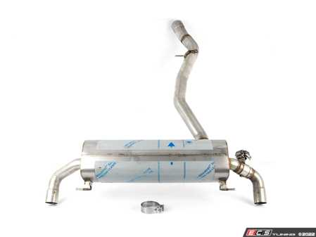 ES#3663569 - 18302464496 - BMW M Performance Titanium Exhaust Muffler - BMW's Titanium Exhaust System; Utilizes the factory valve. - Genuine BMW M Performance - BMW
