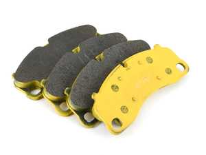 ES#3546089 - 4924RSL1 - RSL1 Yellow Endurance Racing Brake Pads - Front - Popular street and endurance racing pad with slightly higher friction levels than RSL29 pads. Same friction material used in several European racing series. - Pagid Racing - Porsche