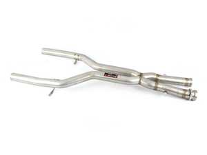 ES#3055958 - 847813 - Supersprint Center X-Pipe - Stainless steel center exhaust section designed to be used with Supersprint mufflers - Supersprint - Mercedes Benz