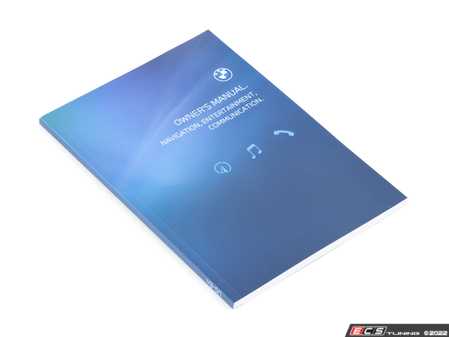 ES#4493328 - 01405A53B26 - OWNER'S HANDBOOK, NAV & INFO - Genuine BMW - BMW