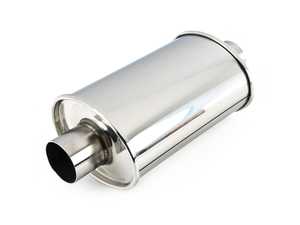 ES#4213808 - 1140 - Vibrant ULTRA QUIET Resonator 2.25in Inlet / Outlet X 14in Overall Length - Vibrant Performance - Volkswagen
