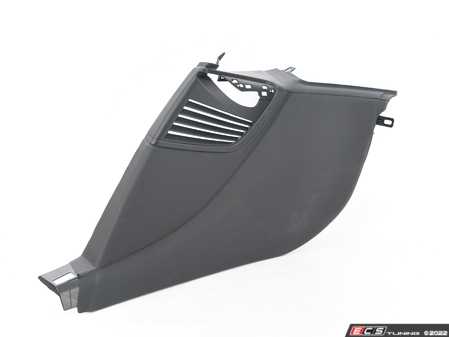 ES#4421041 - 51437407750 - Leather Lateral Trim Panel - Rear Right - SCHWARZ - Genuine BMW replacement door trim. - Genuine BMW - BMW